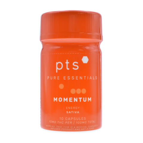 Pure Essentials Momentum Capsules 100mg (10ct)