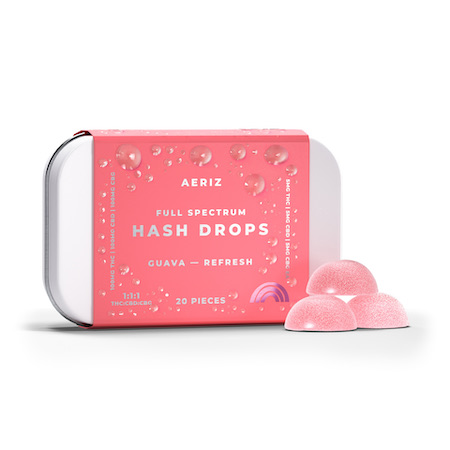 1:1:1 THC:CBD:CBG Guava Refresh Hash Drops