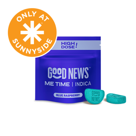 ME TIME Blue Raspberry High Dose Gummies