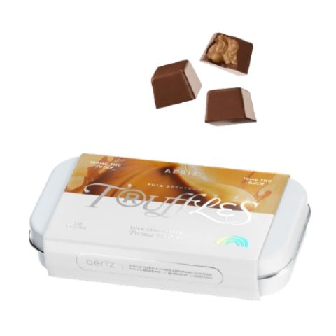 Peanut Butter Milk Chocolate Truffles