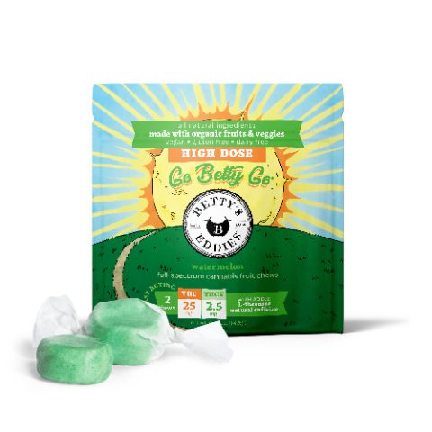 THC/THCV Sativa Go Betty Go Watermelon Chews