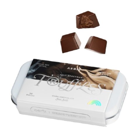 Dark Chocolate Sea Salt Truffles